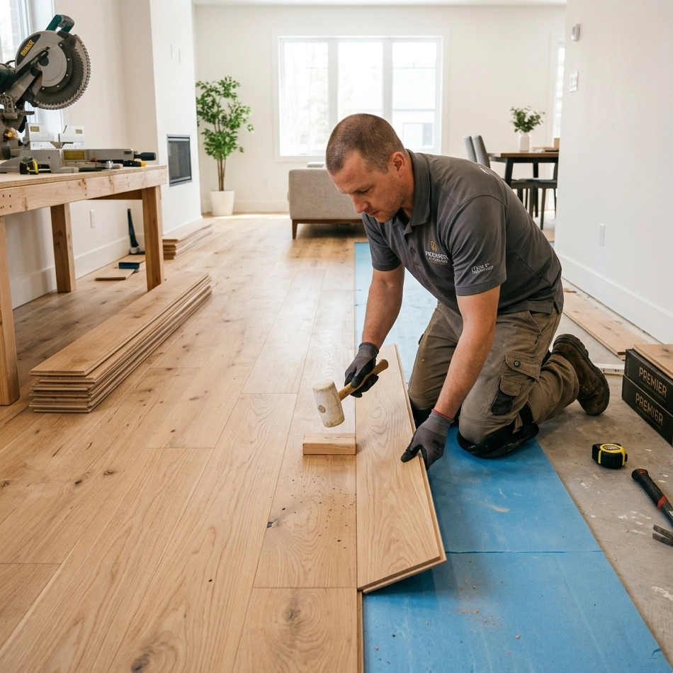 New Flooring Installation