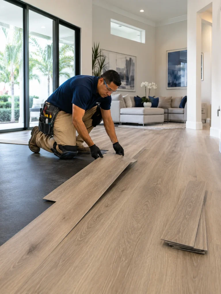 Flooring project - My Express Handyman LLC